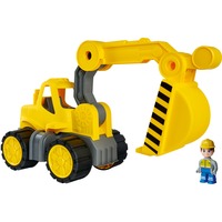 BIG Power Worker - Graafmachine met figuur Speelgoedvoertuig 