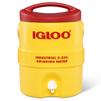 Igloo 400 Series Barrel 2 Gallon, 7,57 liter drankdispenser Geel/rood