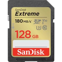 SanDisk Extreme SDXC 128 GB geheugenkaart UHS-I U3, Class 10, V30