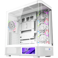 XYZ PC Gear Quantum Pro midi tower behuizing Wit | Window