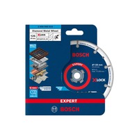 Bosch EXPERT Diamond Metal Wheel X-LOCK doorslijpschijf, Ø 125mm Asgatdiameter  22,23 mm
