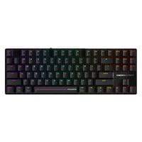 CHERRY XTRFY MX 8.2 Pro TMR RGB mechanisch gaming toetsenbord Zwart, US lay-out (QWERTY), Cherry MK Crystal, 80% (TKL)	, 8K, Hot-swap, RGB, PBT, 2.4 GHz | Bluetooth | USB