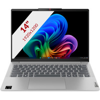 Lenovo IdeaPad Slim 5x 14Q8X9 (83HL003QMH) 14" Copilot+ laptop Grijs | Snapdragon X Plus X1P-42-100 | Adreno GPU | 16 GB | 512 GB SSD