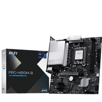 MSI PRO H810M-B socket 1851 moederbord 2.5 Gb-LAN, Sound, µATX