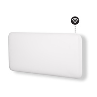 Mill Steel WiFi paneelverwarming PA1500WIFI4, 1500 Watt convector Wit, wifi 2,4 GHz (wifi 6), Bluetooth 5.2, Zigbee 3.0 + App