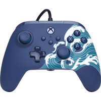 PowerA Advantage controller met kabel voor de Xbox Series X|S - Watergolf Azuurblauw, Xbox Series X|S, Xbox One, Pc