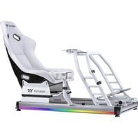 Thermaltake GR500 Racing Simulator Cockpit Snow racingsimulator Wit