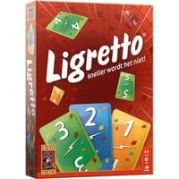 999 Games Ligretto rood Kaartspel Nederlands, 2 - 4 spelers, 10 minuten, Vanaf 8 jaar
