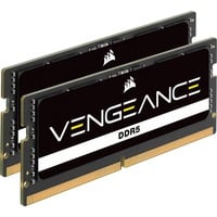 Corsair Vengeance 32 GB DDR5-5600 (2x 16 GB) laptopgeheugen Zwart, CMSX32GX5M2A5600C48, SO-DIMM