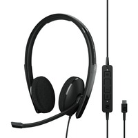 EPOS ADAPT 160T USB-C II on-ear headset Zwart, Stereo, USB-C