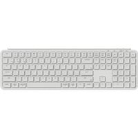 Keychron B6 Pro Ultra-Slim, toetsenbord Wit, US lay-out, Scissor switches, ABS, 2.4 GHz | Bluetooth 5.2 | USB-C