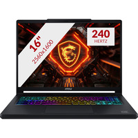 MSI Crosshair 16 Max HX E2WGXK-044 16"  gaming laptop Zwart | Ultra 9 290HX+ | RTX 5070 | 16 GB | 1 TB SSD