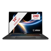 MSI Stealth 16 AI+ B3WH-014NL 16"  Copilot+ gaming laptop Zwart | Ultra 9 386H | RTX 5070 Ti | 32 GB | 1 TB SSD | OLED | 240Hz