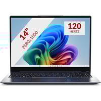 Medion SPRCHRGD 14 S2 MD62721 14" laptop Grijs | Core Ultra 5 228V | Arc Graphics 130V | 32 GB | 512 GB SSD
