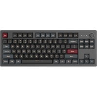 Montech Mkey Darkness TKL RGB mechanisch toetsenbord Zwart, US lay-out (QWERTY), Gateron G Pro Yellow, 80% (TKL), Hot-swappable, RGB, PBT
