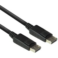 ACT Connectivity 1 meter DisplayPort kabel male - male Zwart