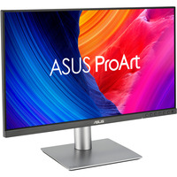 ASUS ProArt Display PA32QCV 31.5" 5K Ultra HD monitor Zwart/zilver, 1x DisplayPort, 1x HDMI, 2x USB-C, 2x USB-A, 2x Thunderbolt