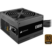 Corsair CX650 650 watt voeding  Zwart, 2x PCIe