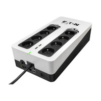 Eaton Power Quality 3S Gen2 FR (3S700F) ups Zwart/wit, 700 VA, 420 W, 4x FR, 4x FR alleen surge, USB‑laadpoorten