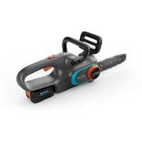 GARDENA Accukettingzaag PowerSaw 250/18V Solo Grijs/turquoise, Accu en oplader niet inbegrepen, POWER FOR ALL ALLIANCE