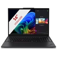 Lenovo ThinkPad T16 Gen 4 (21QN0015MH) 16" Copilot+ laptop Zwart | Ryzen AI 7 PRO 350 | Radeon 860M | 32 GB | 1 TB SSD