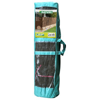 Nature Heidemat (3,0 kg/m² +/- 10%) - afschermgraad 4/5, 1 x 3 meter begrenzing Houtkleur