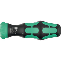 Wera 80 RA Vario handhouder met ratelfunctie schroevendraaier Zwart/groen