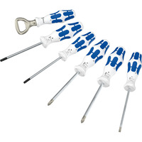 Wera Special Edition Delfts Blauw schroevendraaier Wit/blauw, 6-delig