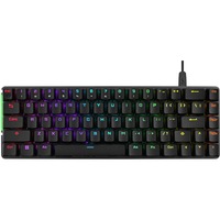ASUS ROG Falchion Ace RGB mechanisch gaming toetsenbord Zwart, US lay-out (QWERTY), ROG RX Red, 65%, RGB leds, ROG PBT Doubleshot Keycaps