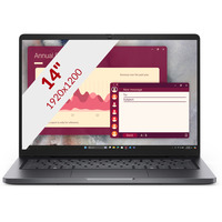 Dell Pro 14 PC14250 (MC5TN) 14"  laptop Zwart | Core 5 120U | Intel Graphics | 16 GB | 512 GB SSD