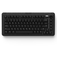 Iqunix ZX75 Dark Side Wireless Mechanical Keyboard Zwart, US lay-out (QWERTY), Gateron Red, 75%, RGB leds, Hot-swappable, Double-shot PBT, 2.4GHz | Bluetooth 5.1 | USB-C