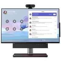 Lenovo ThinkSmart View Plus (12CN0002MB) all-in-one pc Zwart | Qualcomm® QCS8250 | Adreno 650 | 8 GB | 128 GB | Touch