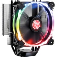 RAIJINTEK LETO RGB CPU-koeler Zwart, 4-pins PMW fan-connector