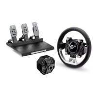 Thrustmaster T598 Servo Base + GT Wheel add-on + Raceline Pedals III LC stuur Zwart, Basis, stuur en pedalen