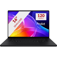 ASUS ProArt P16 H7607BA-SE030X 16"  laptop Zwart | NVIDIA RTX Spark N1X | NVIDIA Blackwell RTX | 64 GB | 1 TB SSD | Touch