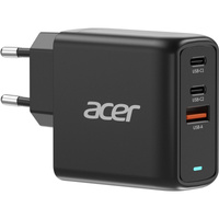 Acer 100W (67W PD) met netvoeding en USB-A, 2x USB-C oplader Zwart