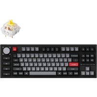 Keychron Q3 Pro-M4, toetsenbord Zwart, US lay-out, Keychron K Pro Banana, RGB leds, 80% (TKL), KSA double-shot PBT, hot swap, Bluetooth 5.1, Knob