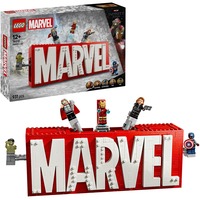 LEGO Marvel Super Heroes - MARVEL logo en minifiguren Constructiespeelgoed 76313