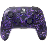 PowerA Enhanced Wireless Controller for Nintendo Switch with Lumectra - Galactic Vortex Lila