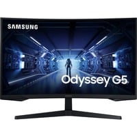 SAMSUNG Odyssey G5 C32G55TQBU 32" gaming monitor Zwart, 1x HDMI, 1x DisplayPort, 144 Hz