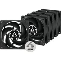 ARCTIC P8 PWM PST Value Pack case fan Zwart, 80 x 80 x 25 mm