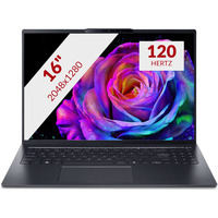Acer Swift Go 16 SFG16-73-547V 16"  laptop Titanium | Core Ultra 5 225H | Arc 130T | 16 GB | 512 GB SSD