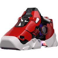 Cooler Master Sneaker X desktop behuizing Rood/wit | RGB