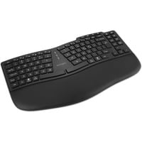 Kensington Pro Fit Ergo KB675 EQ TKL Rechargeable Keyboard Zwart, EU lay-out (QWERTY), Membraan, 80% (TKL), Bluetooth, 2.4 GHz