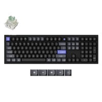 Keychron Q6 HE 8K Magnetic Switch Keyboard, toetsenbord Zwart, US lay-out, Keychron Ultra-Fast Lime, RGB, Hot swap, 8K