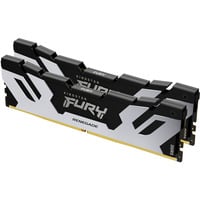 Kingston FURY 48 GB DDR5-8000 (2x 24 GB) Kit werkgeheugen Zilver/zwart, KF580C38RSK2-48, Renegade, XMP 3.0