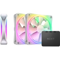 NZXT F120 RGB DUO case fan Wit, 3 stuks, incl. controller