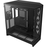 NZXT H9 Flow RGB midi tower behuizing Zwart (mat) | 2x USB-A | 1x USB-C | RGB | Tempered Glass