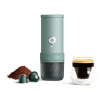 OutIn Mino Portable Electric Espresso Machine - Canyon Green espressomachine Groengrijs, 70 ml, USB-C