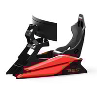 Res-Tech GT Cockpit racing simulator Zwart/rood